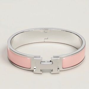 Pink Hermes Bracelet